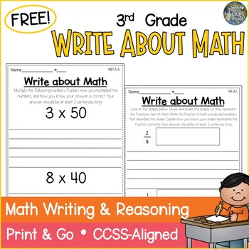 3rd Grade Math Writing Practice