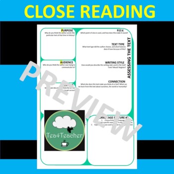 Close Reading Narrative Text: Lost and Found
