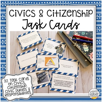 Civics and Citizenship Task Cards